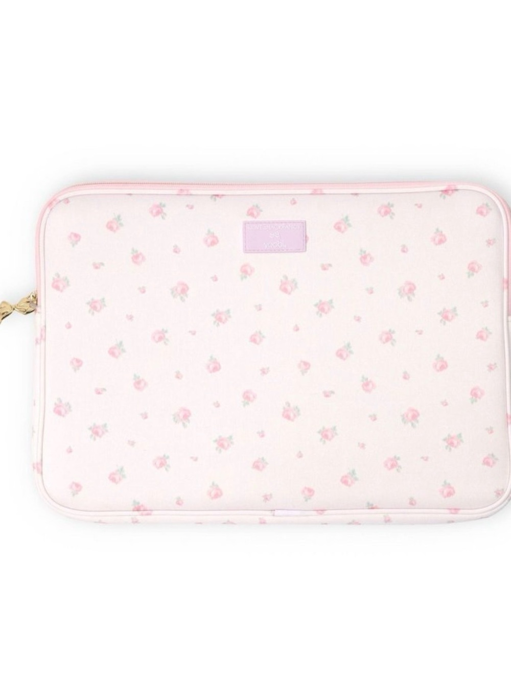 LoveShackFancy.   Pastel Pink Floral. 
Laptop Sleeve
